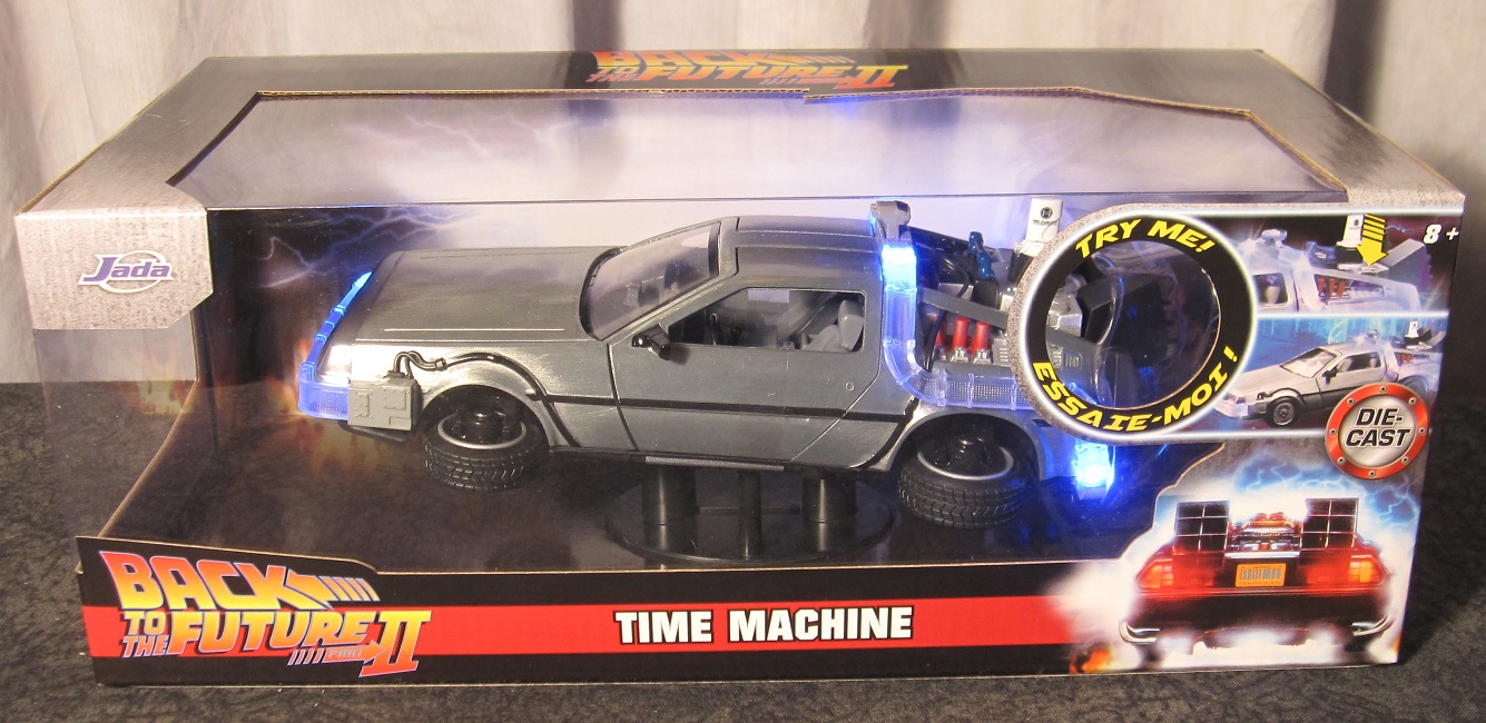31468 for sale online Jada Toys Back to the Future 2 1:24 DeLorean Time Machine